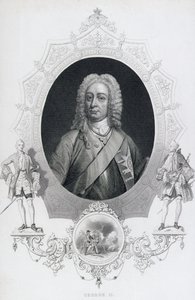 Portret van koning George II (1683-1760)